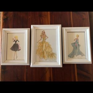 Classic Barbie wall hanging set
